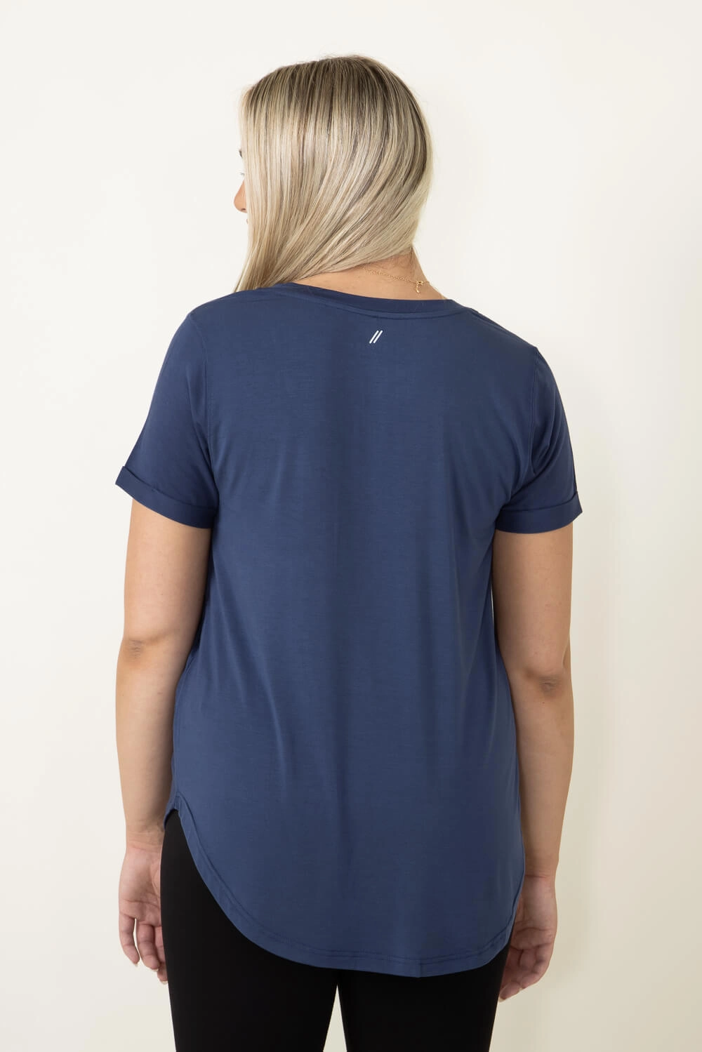 Thread & Supply Recreation T-Shirt for Women in Navy | T1440LZMTS-NAVY Chafe Free Armhole