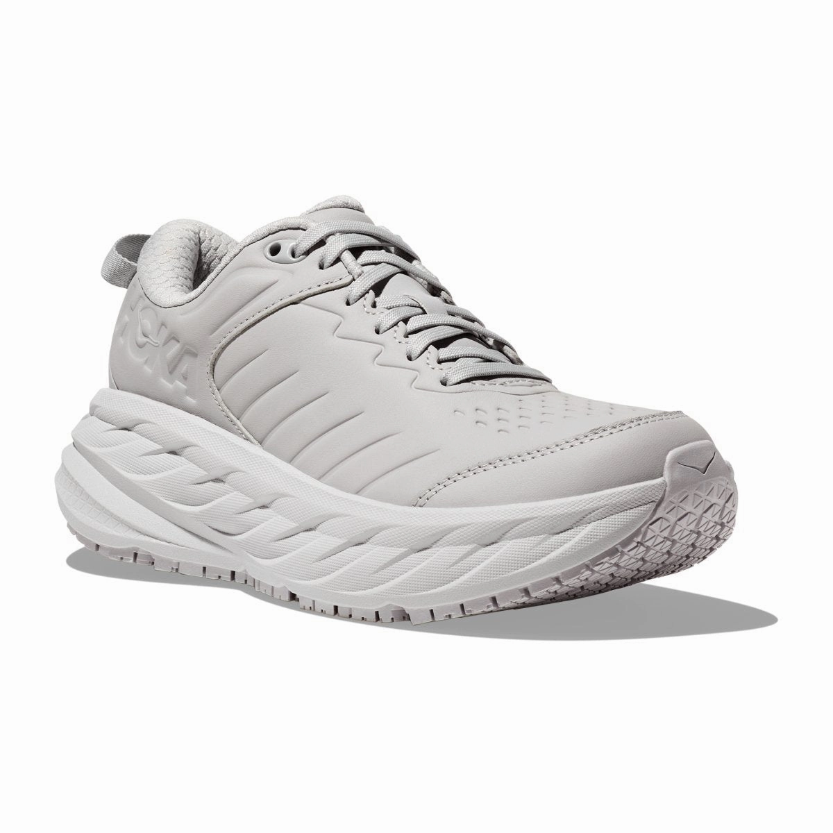 Hoka One One Women's Bondi SR Harbor Mist/Lunar Rock Mid   Top Style