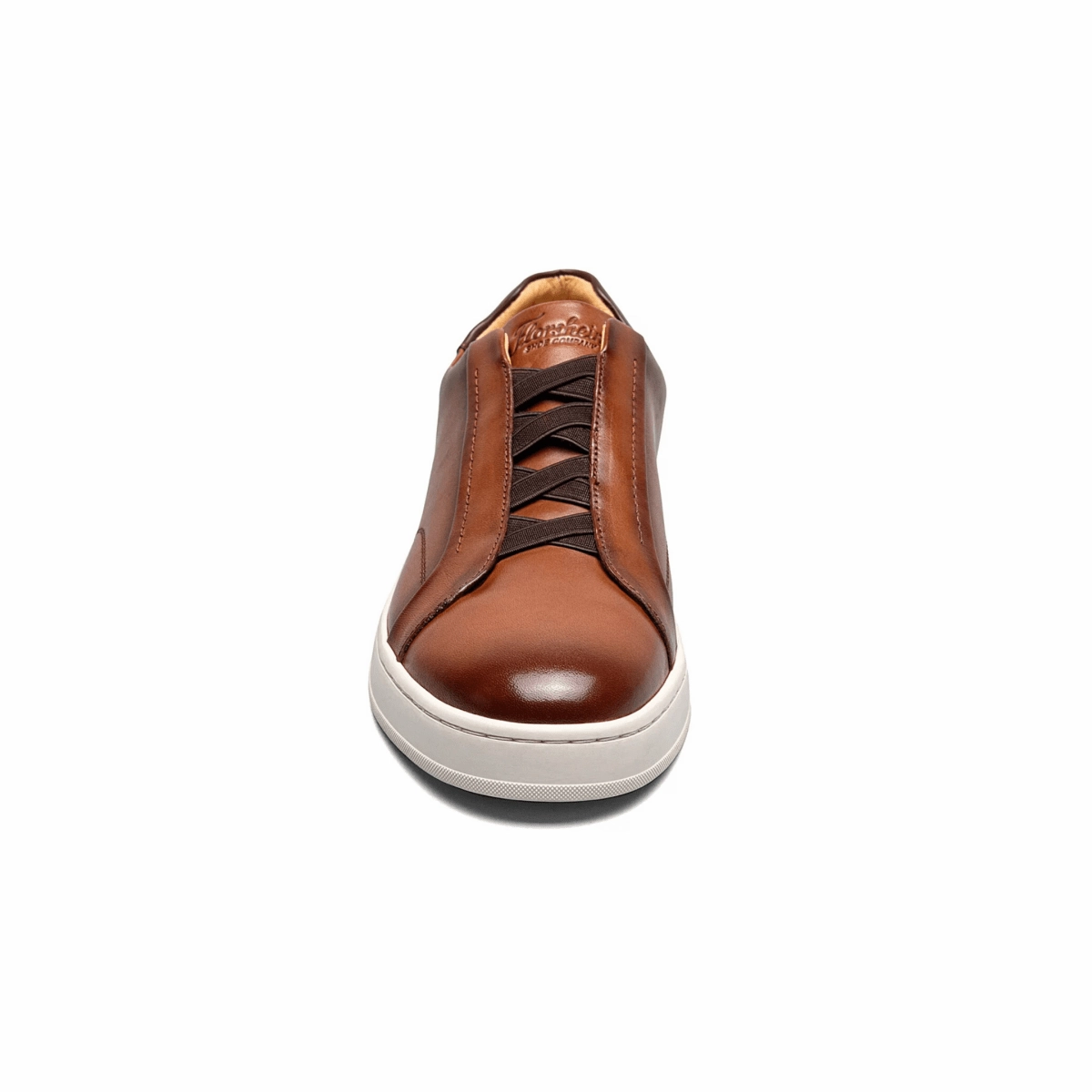Weekend Style Wear Resistant Outsole Florsheim Men's Monopoli Elastic Lace Cognac