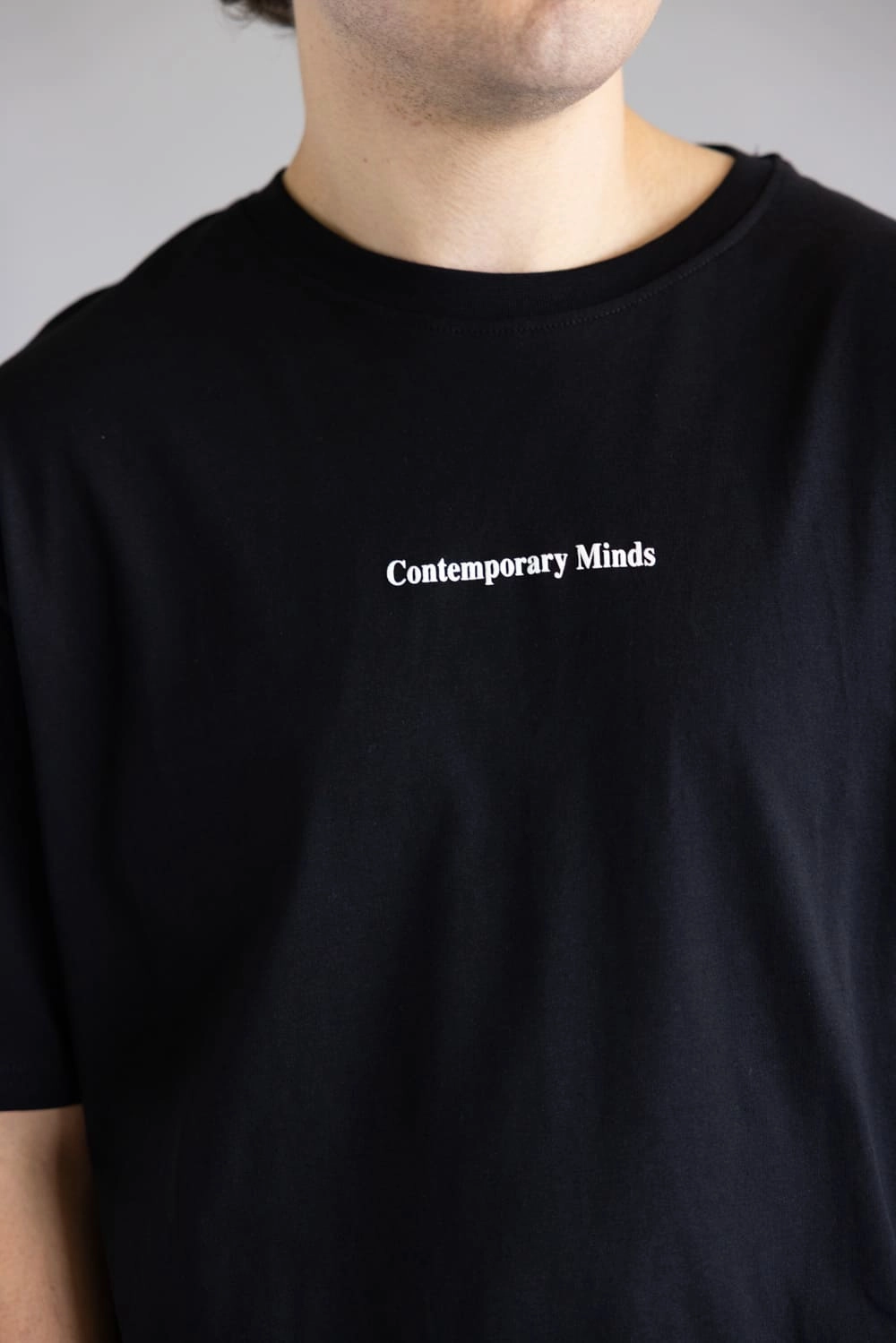 Flower Photo T-Shirt for Men in Black | CKTS-C484 Moisture Wicking Technology Easy Layer