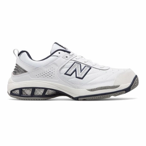 Quick Slip Neutral Footbed New Balance Men's MC806W White/Navy