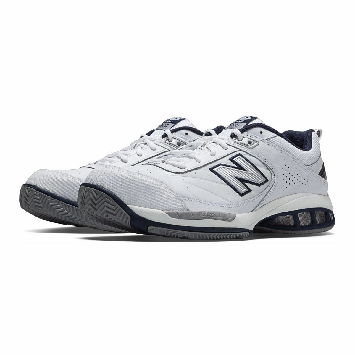 Versatile Look Shock Ride New Balance Men's MC806W White/Navy