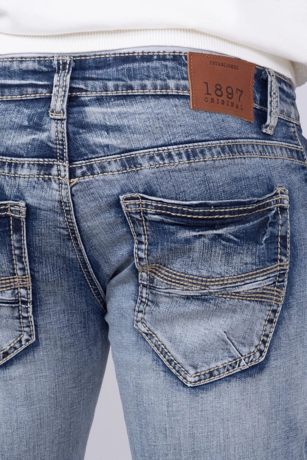 1897 Original Morris Straight Leg Jeans for Men | 2111-MORRIS Quality Wear Base Wear