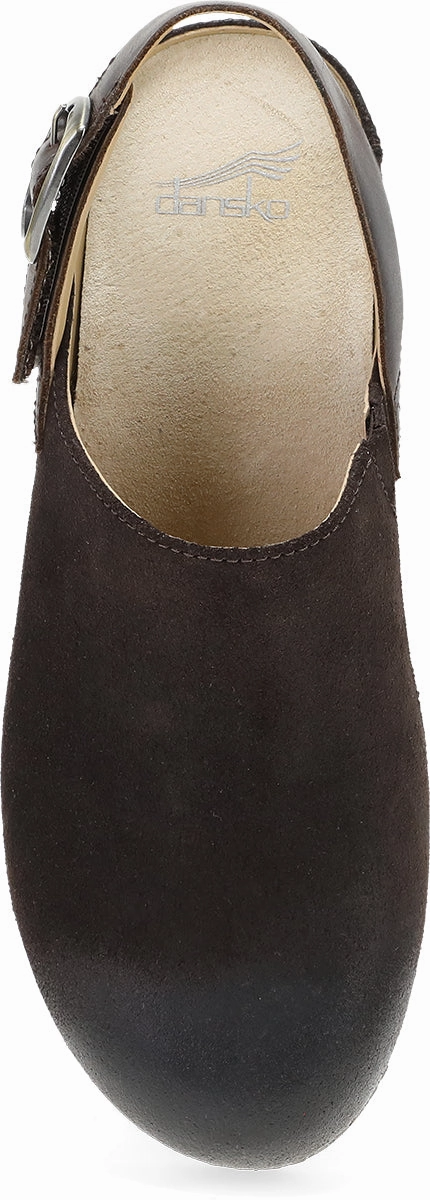 Steady Ride Harbor Jog Merrin Chocolate Burnished Suede