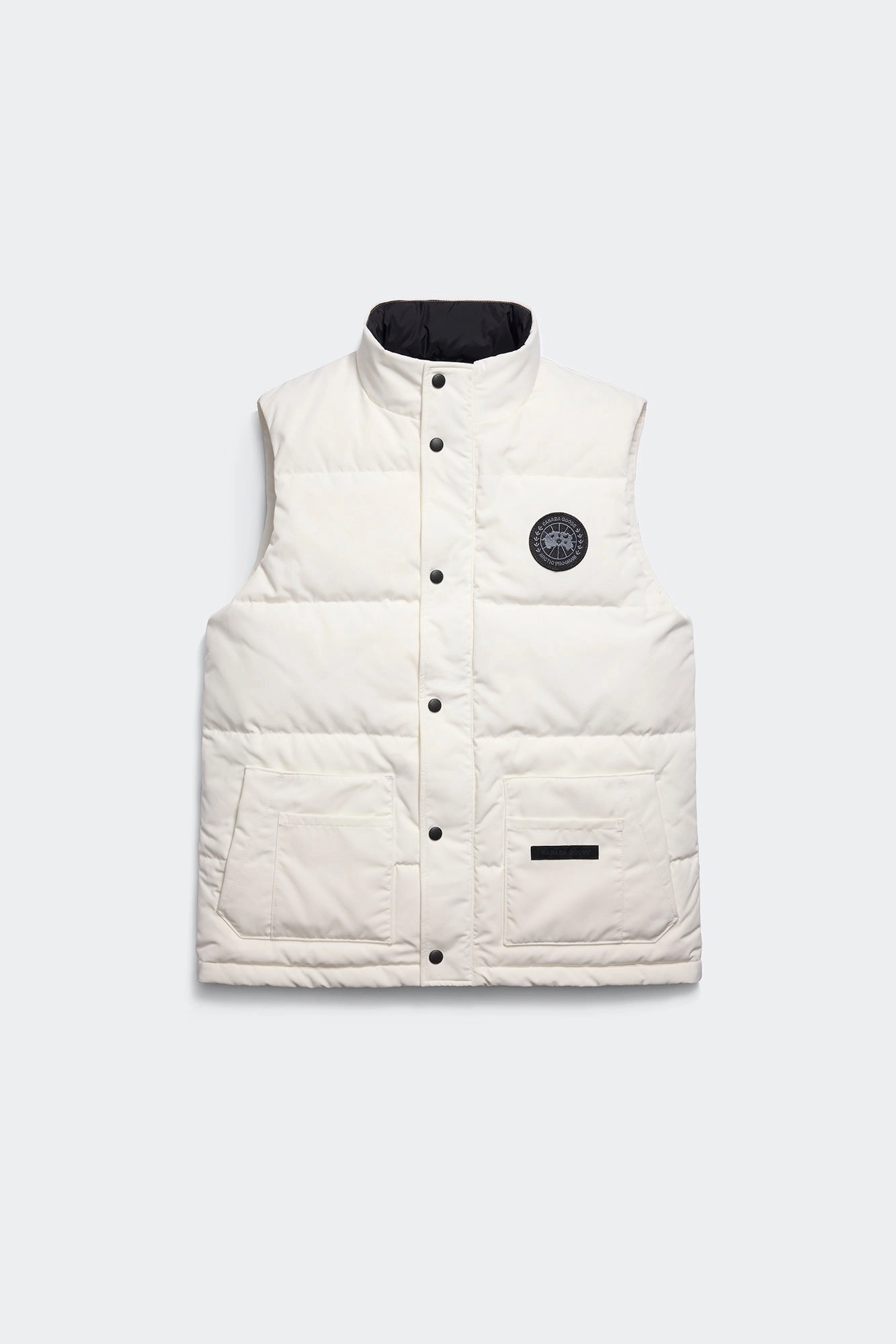Wind Blocking Fabric Modular Design Freestyle Crew Vest Black Label