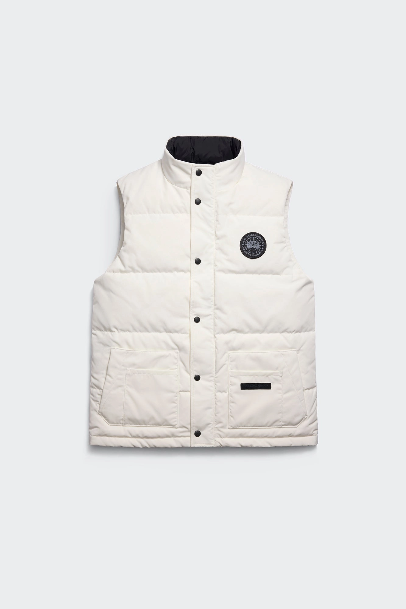 Mid Length Practical Cold Piece Freestyle Crew Vest Black Label
