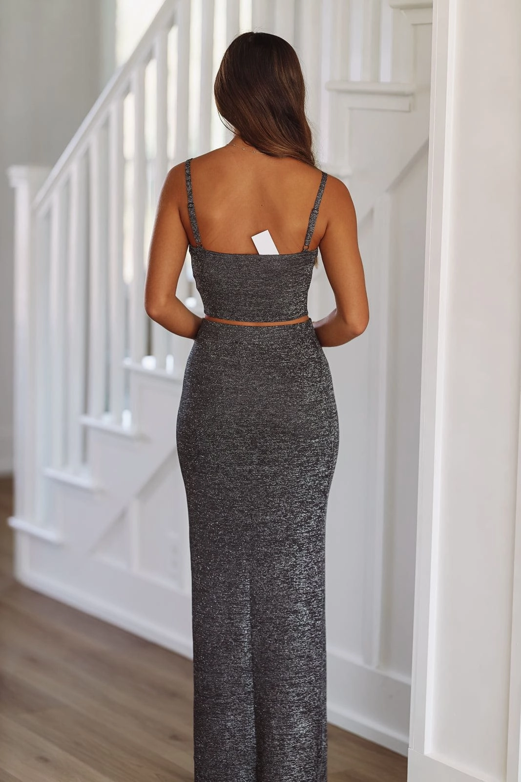 Just Woah Crop Top - Black CarbonNeutral Production Sustainable Waterproofing