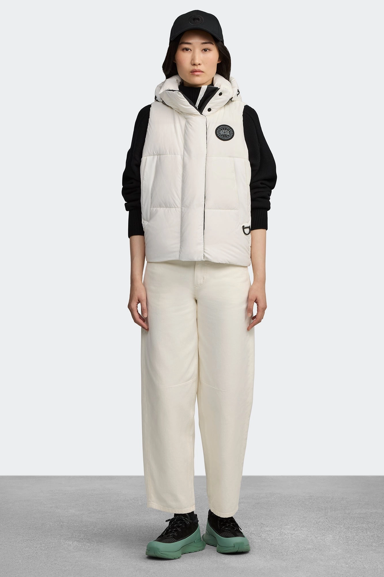 Hiking Trail Outfit HybridLayerCompatibility Junction Puffer Vest Black Label