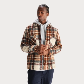 Whiting Overshirt Wool Blend Bobble (Ecru   Multi) Weekend Outing Wear Minimal Aesthetic