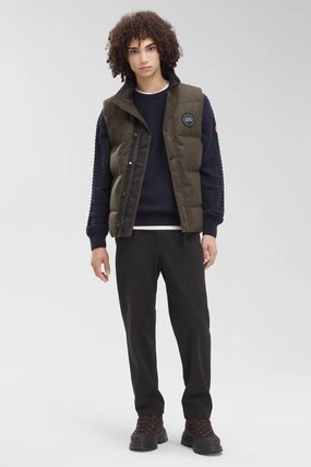 Garson Vest Wool Anti Pilling Surface Treatment