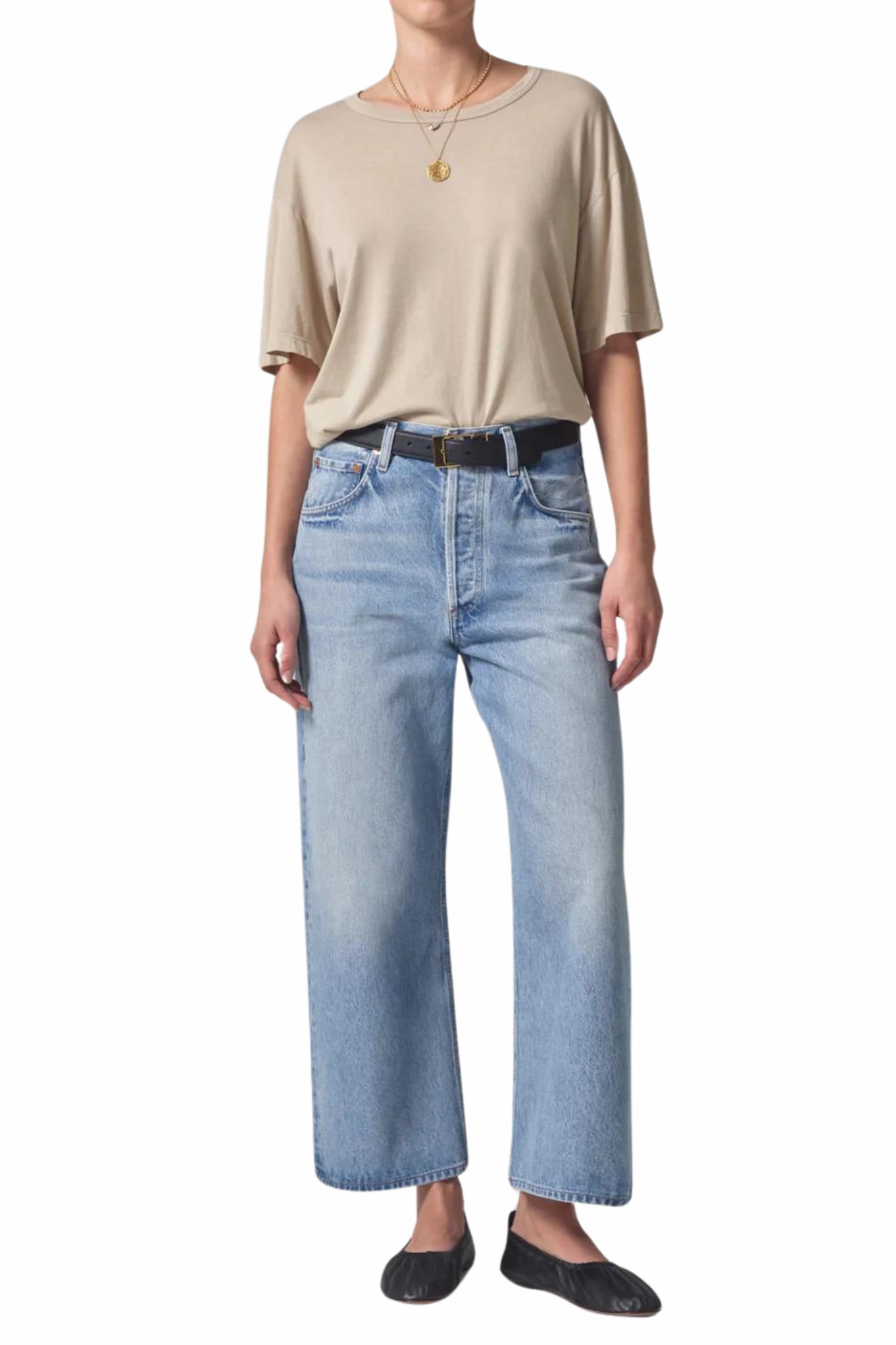 Gaucho Wide Leg in Misty clean design