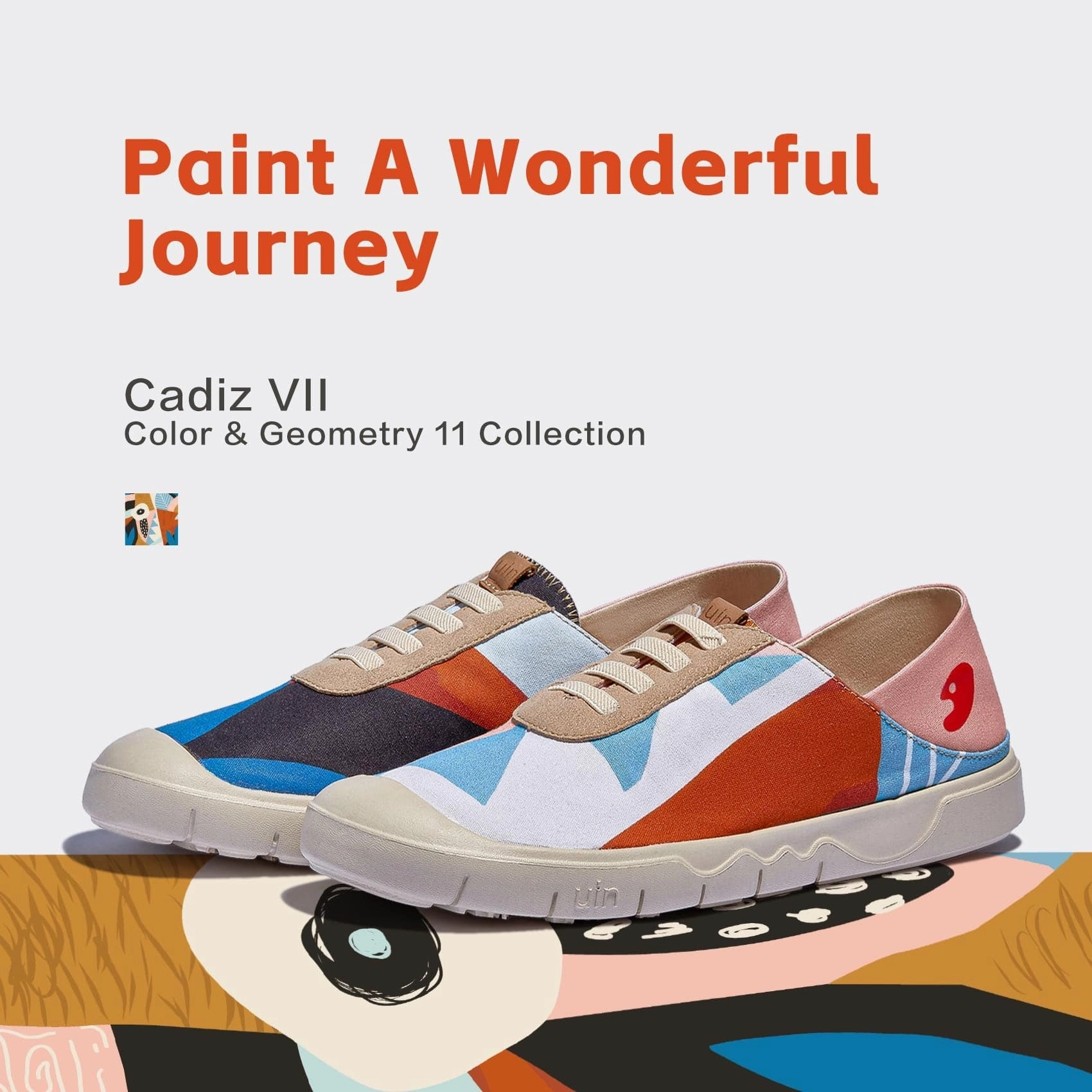 Geometric Garden Cadiz VII Women Gym Shoes Mobility Focused