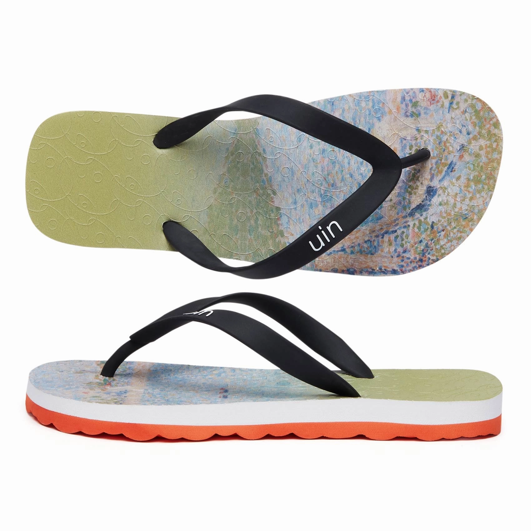 Georges Seurat The Seine seen from La Grande Jatte Blanes Women Chic Shoes