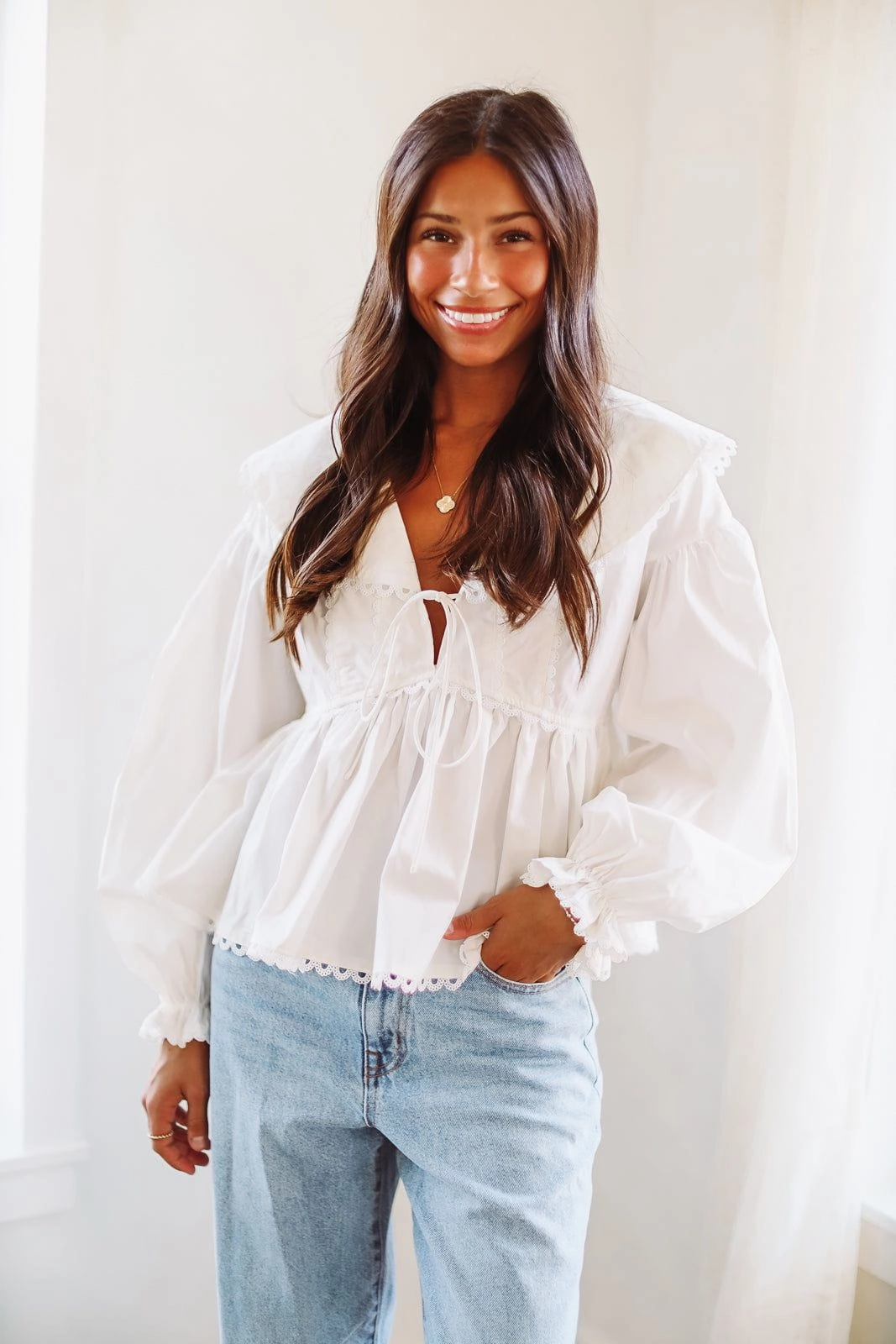 Adjustable Shoulder Straps Ethically Sourced Yarn Giving it a Go Top - Ivory