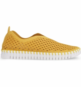 Low Top Internal Sling Ilse Jacobsen Women's Tulip 139 Golden Rod Perforated
