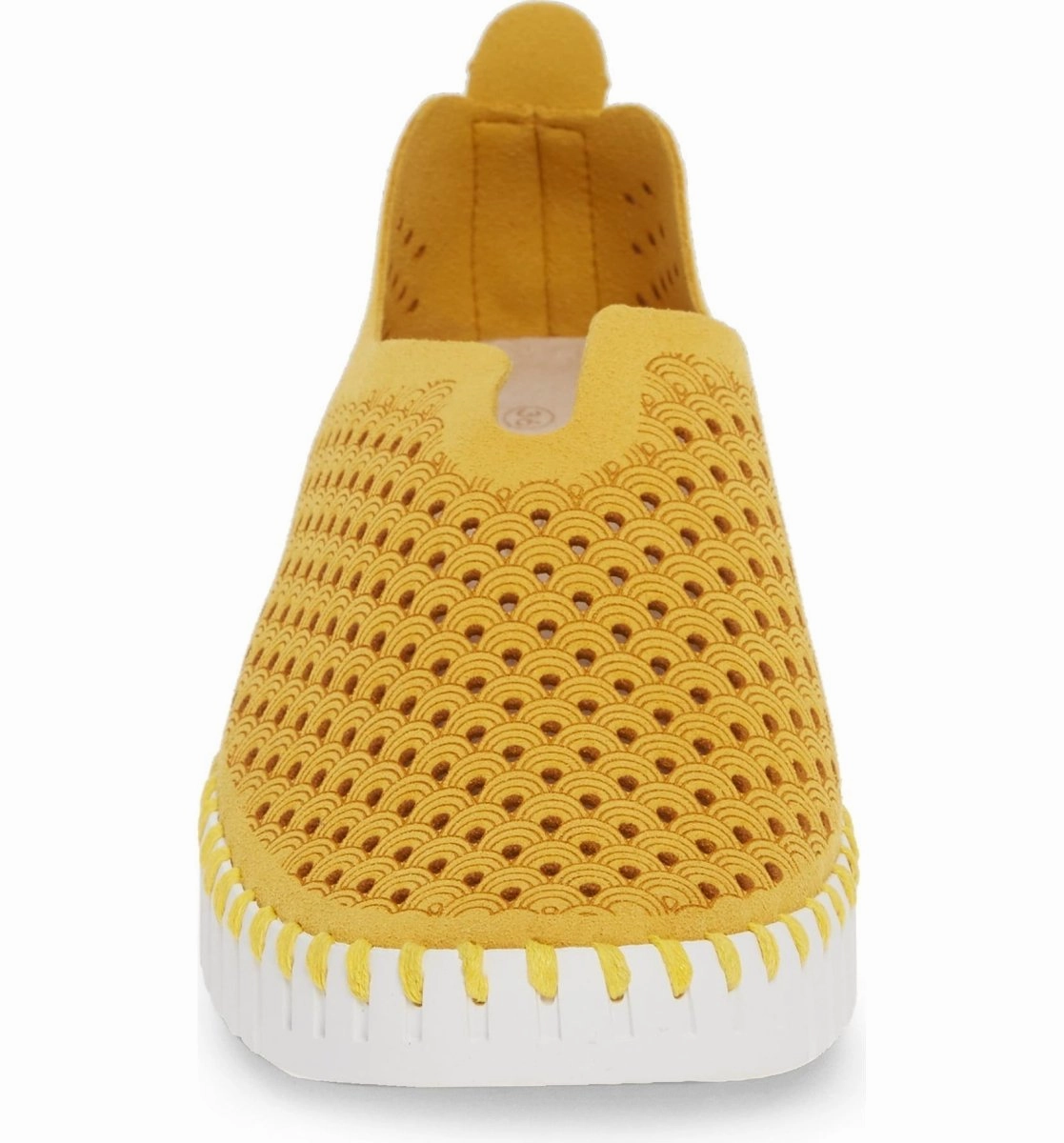Ilse Jacobsen Women's Tulip 139 Golden Rod Perforated Season Ready