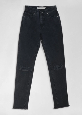 Brooklyn Denim Co. High Rise Skinny Jean - Washed Black All Occasion