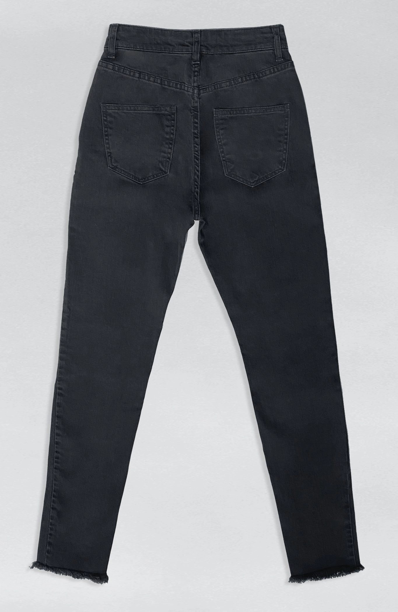 Compression Fit Brooklyn Denim Co. High Rise Skinny Jean - Washed Black