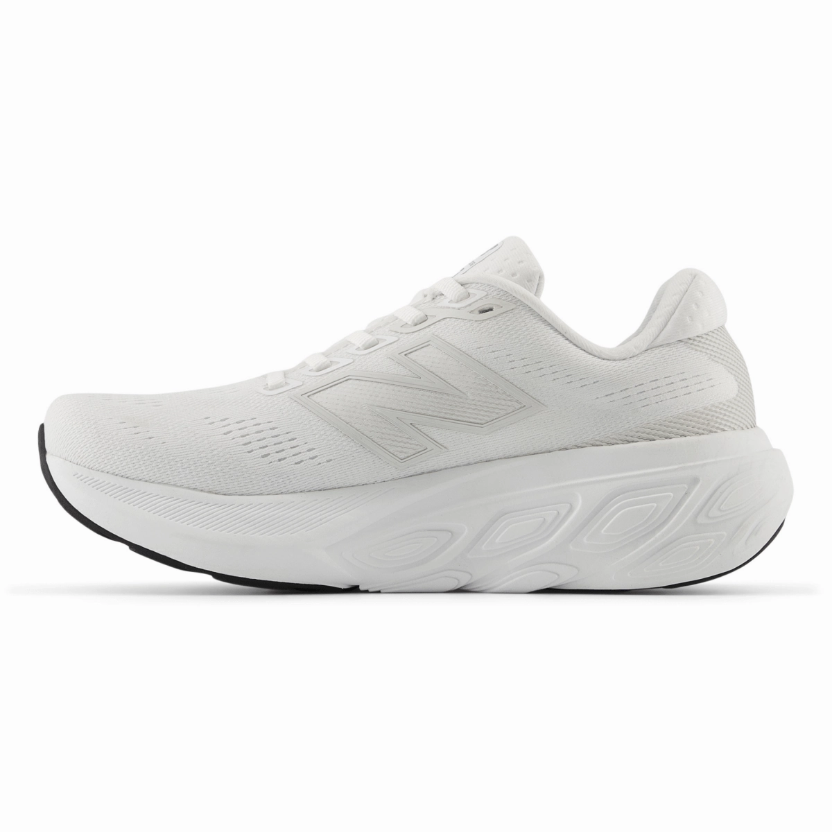 Smooth Support Neutral Top New Balance Women's Fresh Foam X 880v15 W880W15 White/Sea Salt/Black