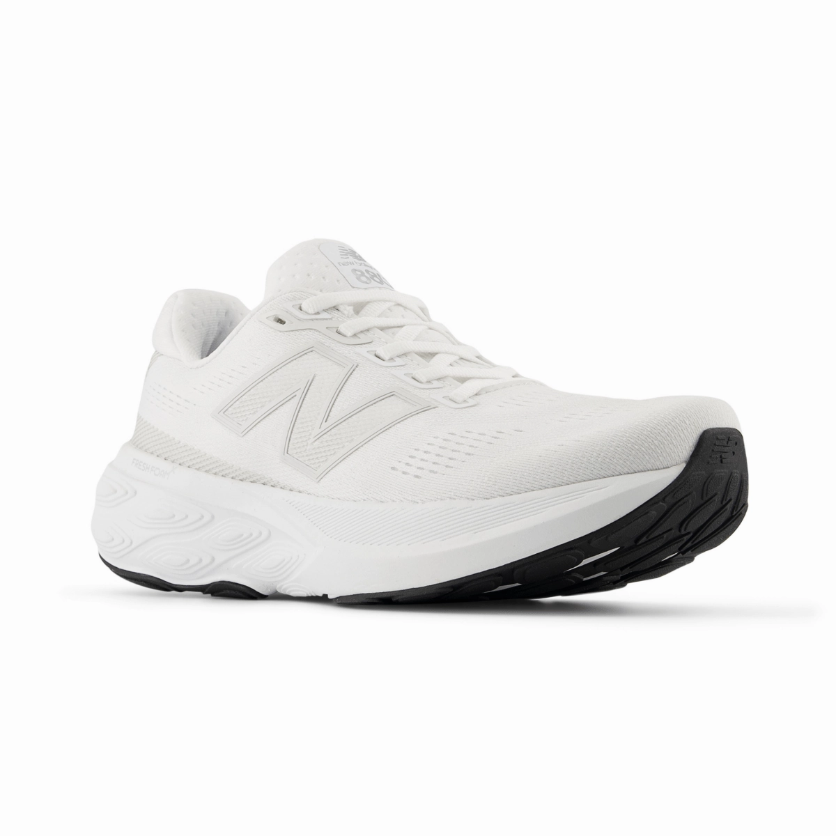 Heat Sealed Overlays breathable vents New Balance Women's Fresh Foam X 880v15 W880W15 White/Sea Salt/Black