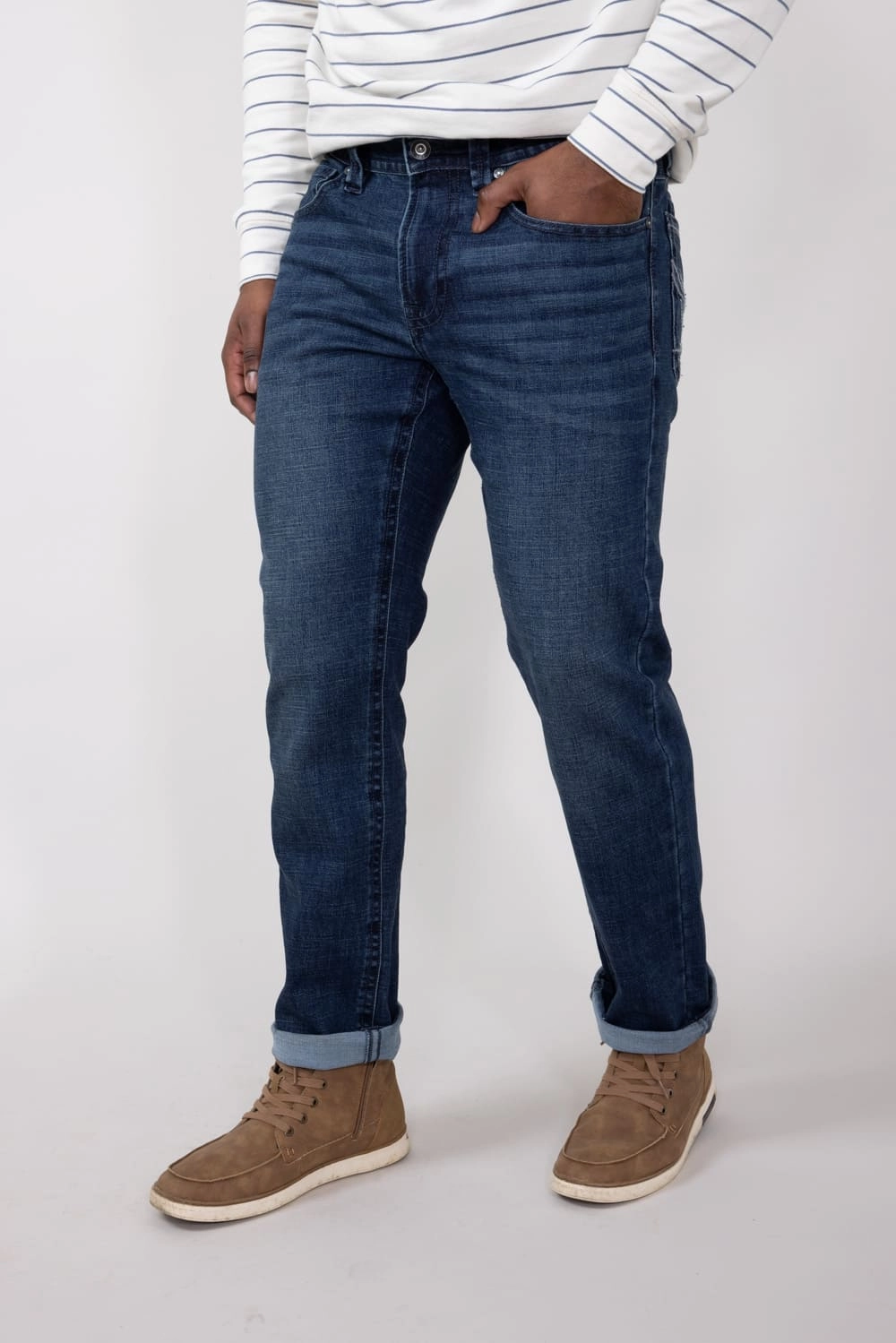 Axel Jeans Lincoln New Castle Athletic Straight Jeans for Men | AXMB0085-LINCOLN Weekend Style Outdoor Adventure