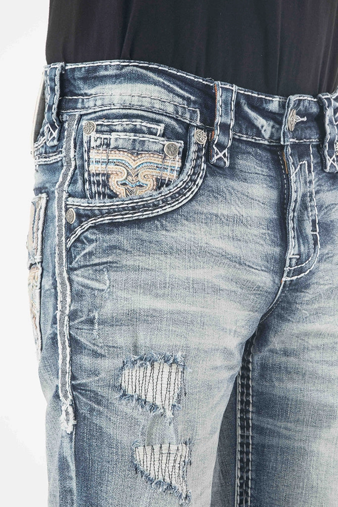 Elin Denim Shorts Home Style