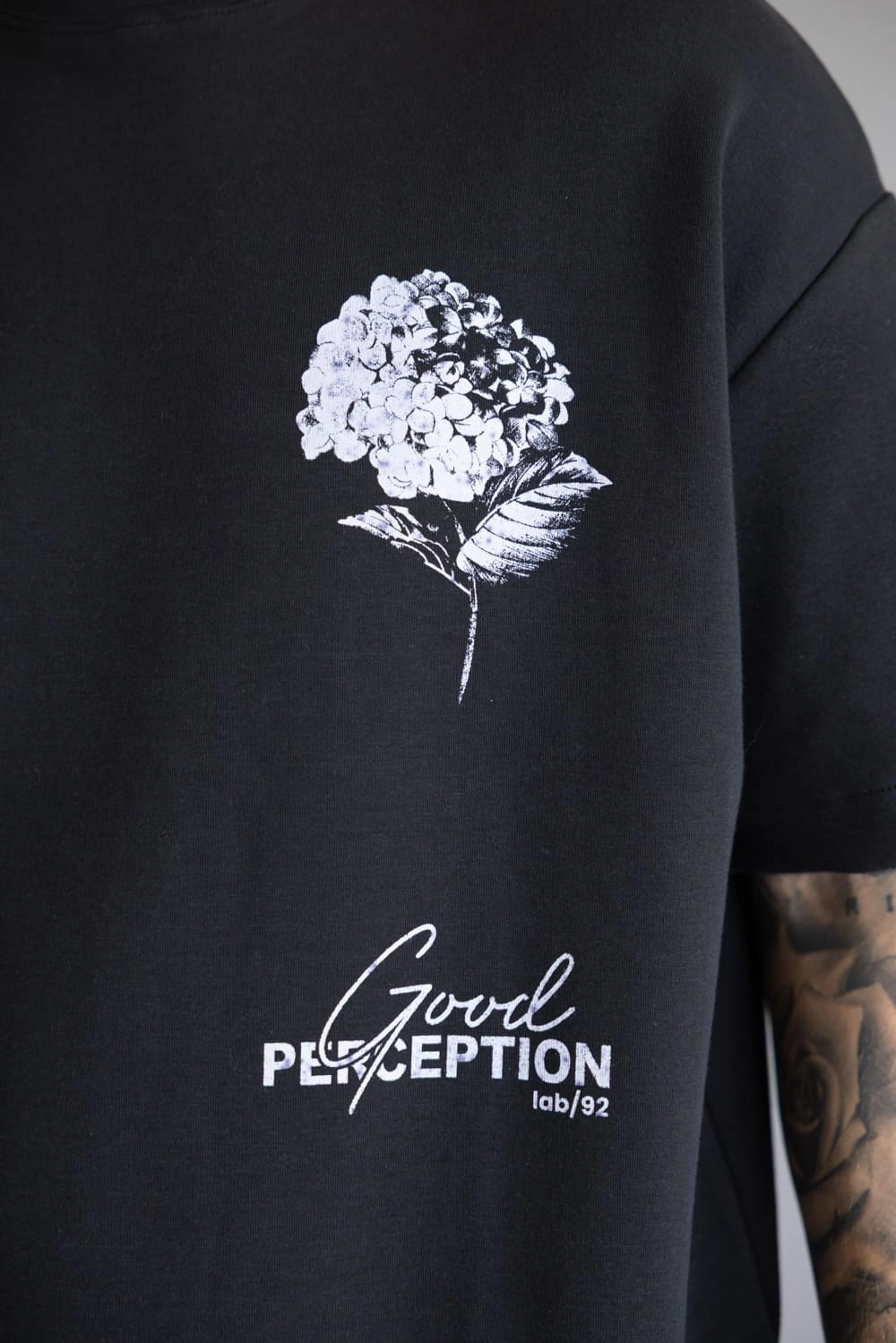 Good Perception T-Shirt for Men in Black | CKTS C172 Seasonal Smart