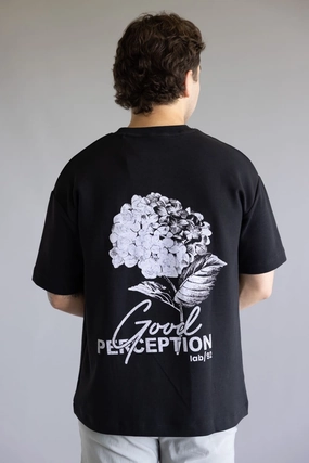 Good Perception T-Shirt for Men in Black | CKTS C172 Breathable mesh panel