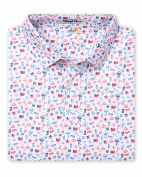 Grillin' Polo - White Casual Layers