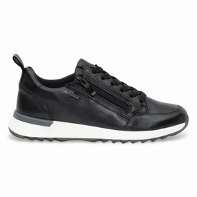 Ultra Breathable Upper Running Compatible Ara Women's Victoria Black Hydro Leather Gore-Tex Waterproof