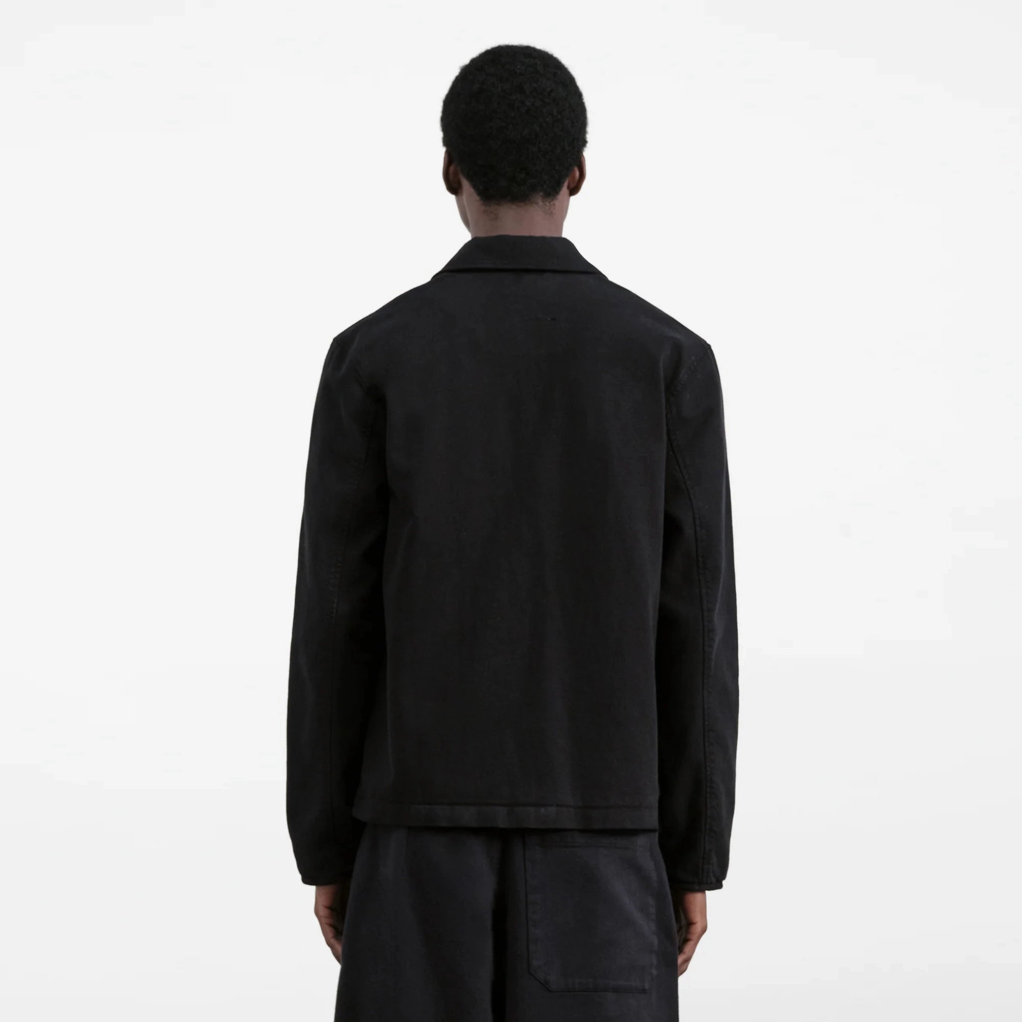 Groundhog Jacket (Black) Relaxed Fit Structure wrinkle free