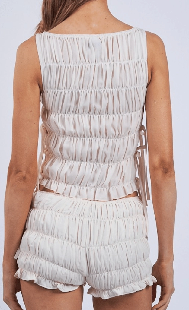 Hamptons and Beyond Top - Ivory MidweightKnit