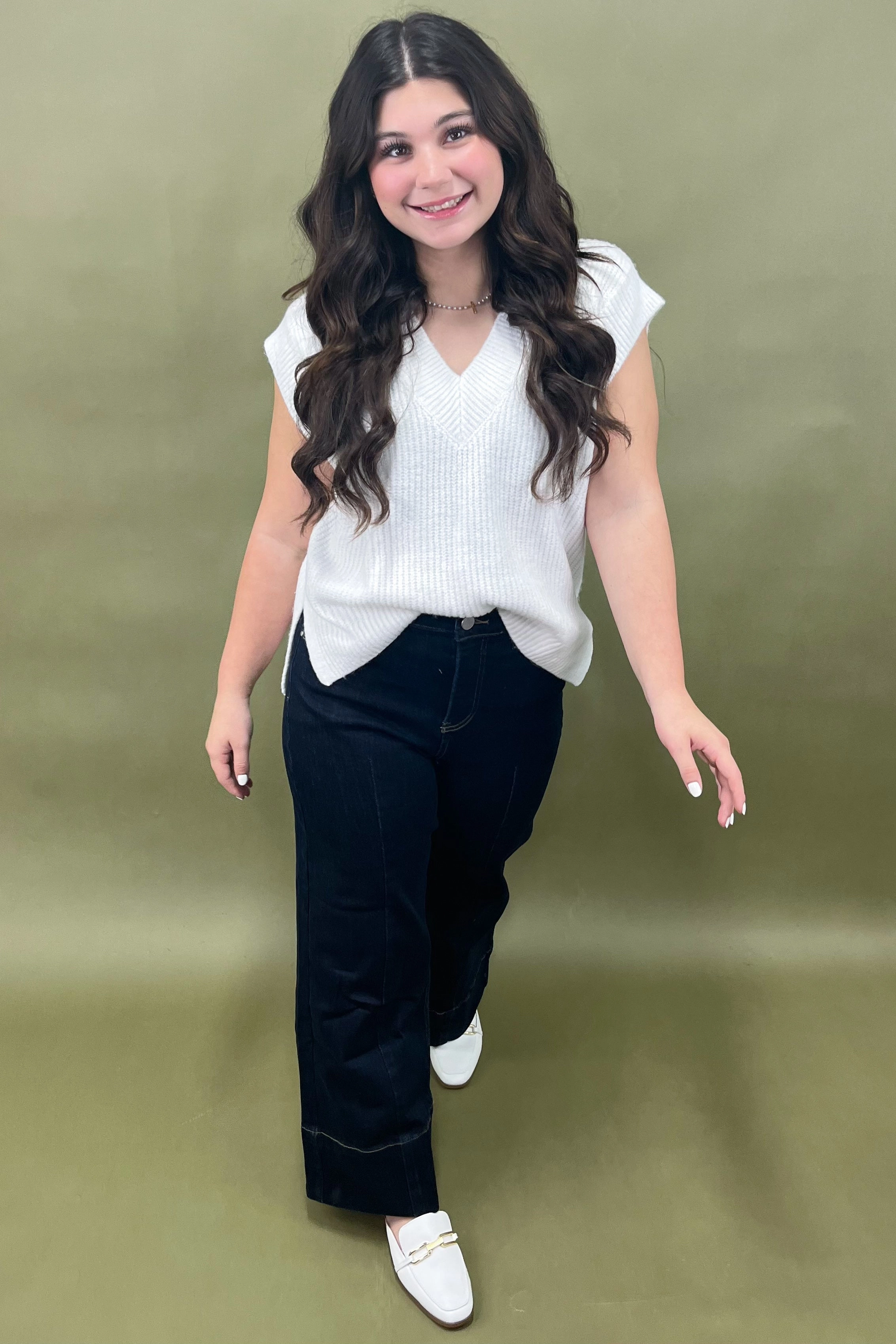 AntiPill Texture Noise Reducing Fabric Treatment Everyday Essential Sweater Vest *More Colors*