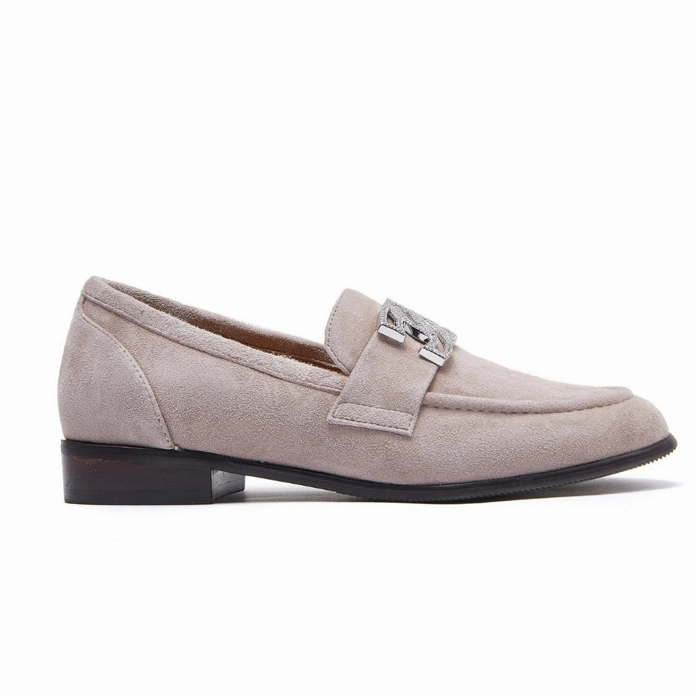 Heva - Taupe Suede Chat Walk