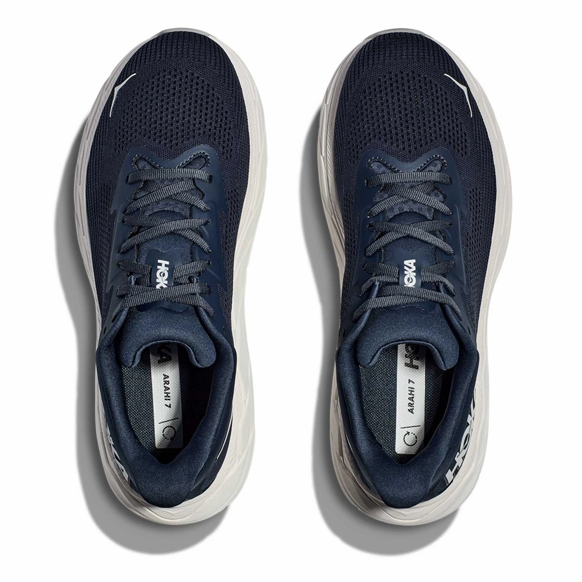 Walk Tech Slim Style Hoka One One Men's Arahi 7 Outer Space/White