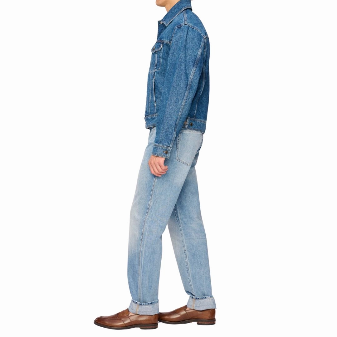 Extended Coverage Jacky Relaxed Trucker Jacket (North Beach)