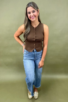 Harvest Hues Sweater Vest * More Colors* Breathable3DKnit Non Closure Collar