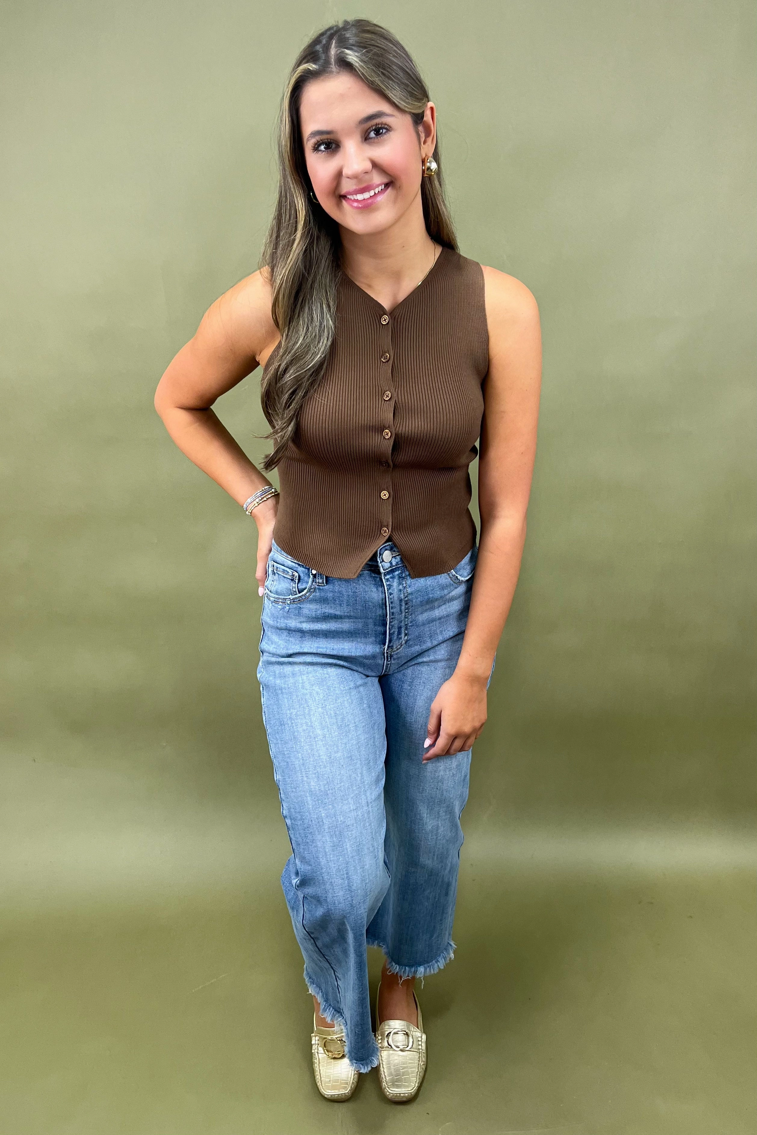 Harvest Hues Sweater Vest * More Colors* Breathable3DKnit Non Closure Collar