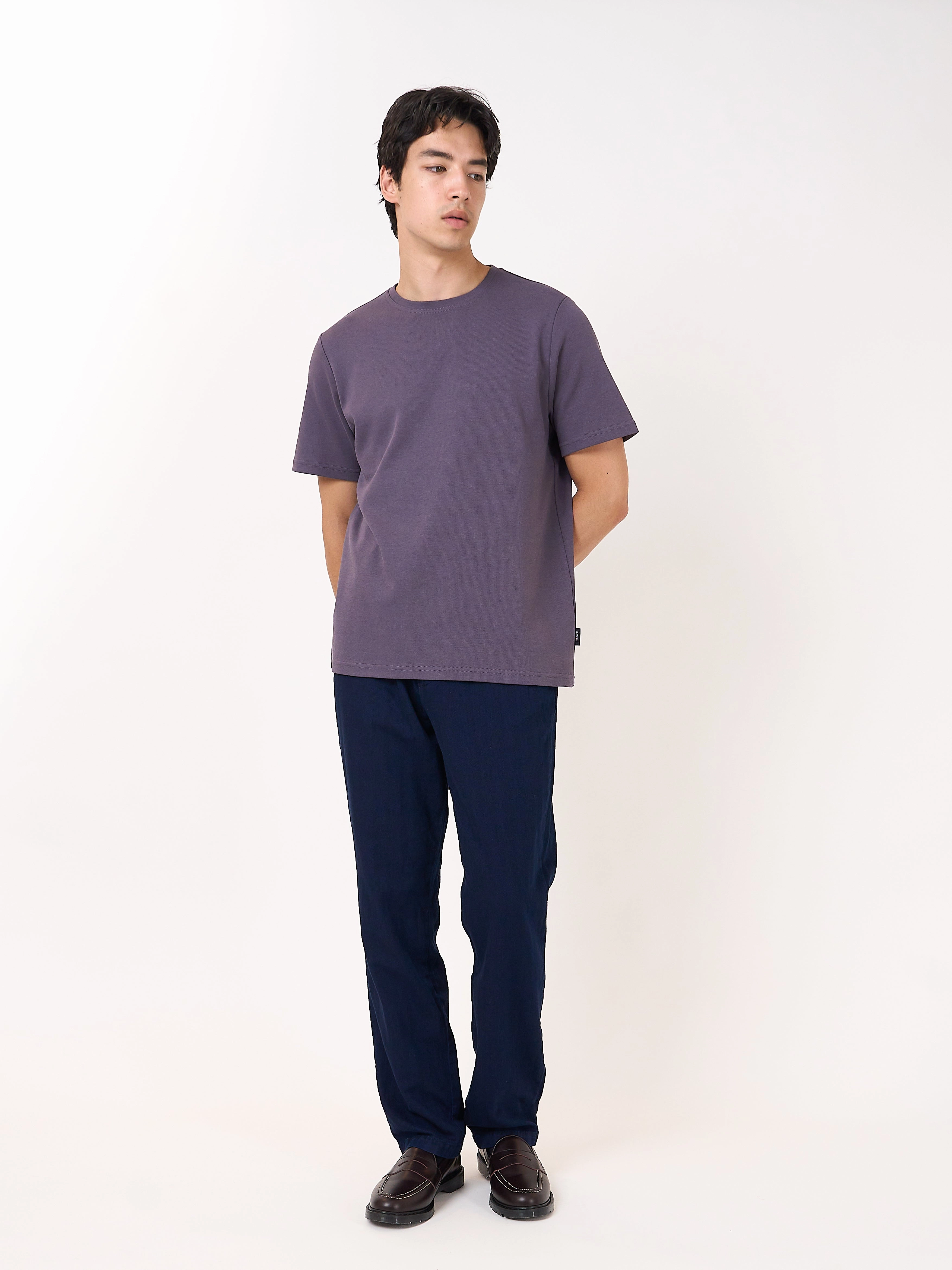 Trendy Comfort Heavy T-Shirt Tavistock Aubergine
