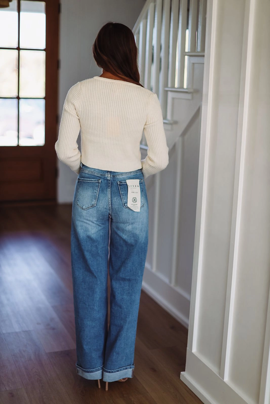 Call From Fall Crop Top - Cream ReflectiveAccents