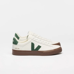 Arch support Campo Leather Sneaker (White   Cyprus   Bark)