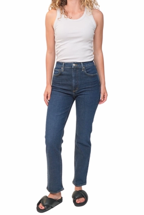 Sleek Waist Beach Day Versatile Soft High Rise Stovepipe in Song