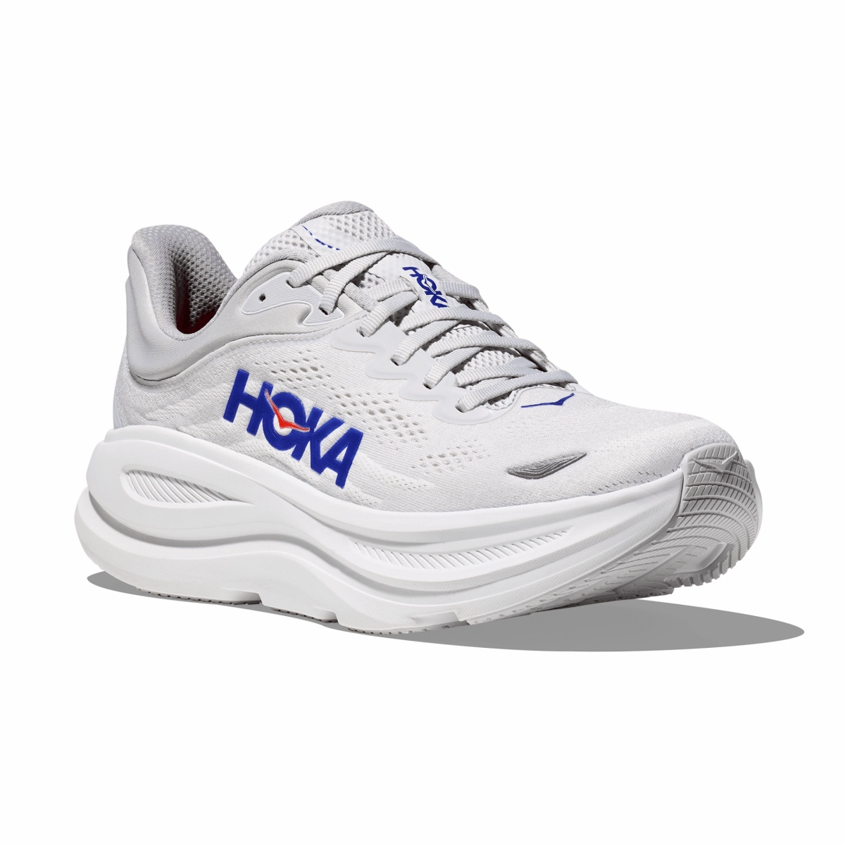 Hoka One One Men's Bondi 9 Cosmic Grey/Ultramarine Ready For Action
