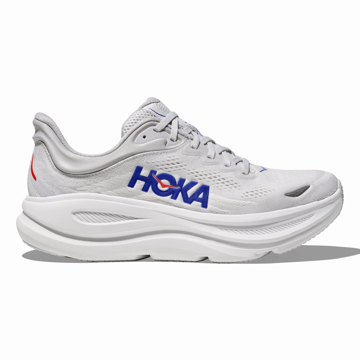 Comfortable Walk Durable Toe Guard Hoka One One Men's Bondi 9 Cosmic Grey/Ultramarine