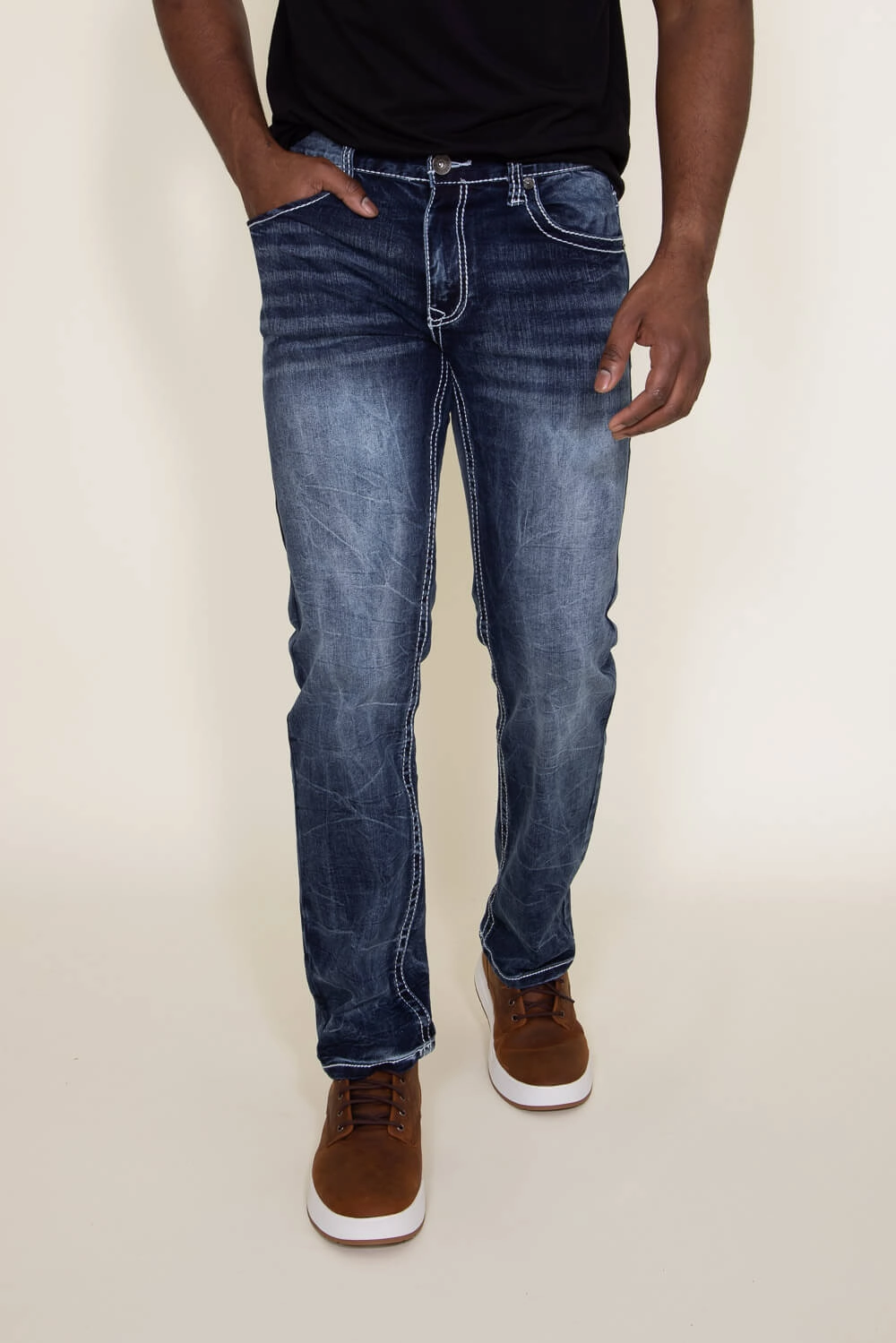 True Luck Hancock Bootcut Jeans for Men | TL16350009 Couple Look Elegant Summer Vibes Effortless Design