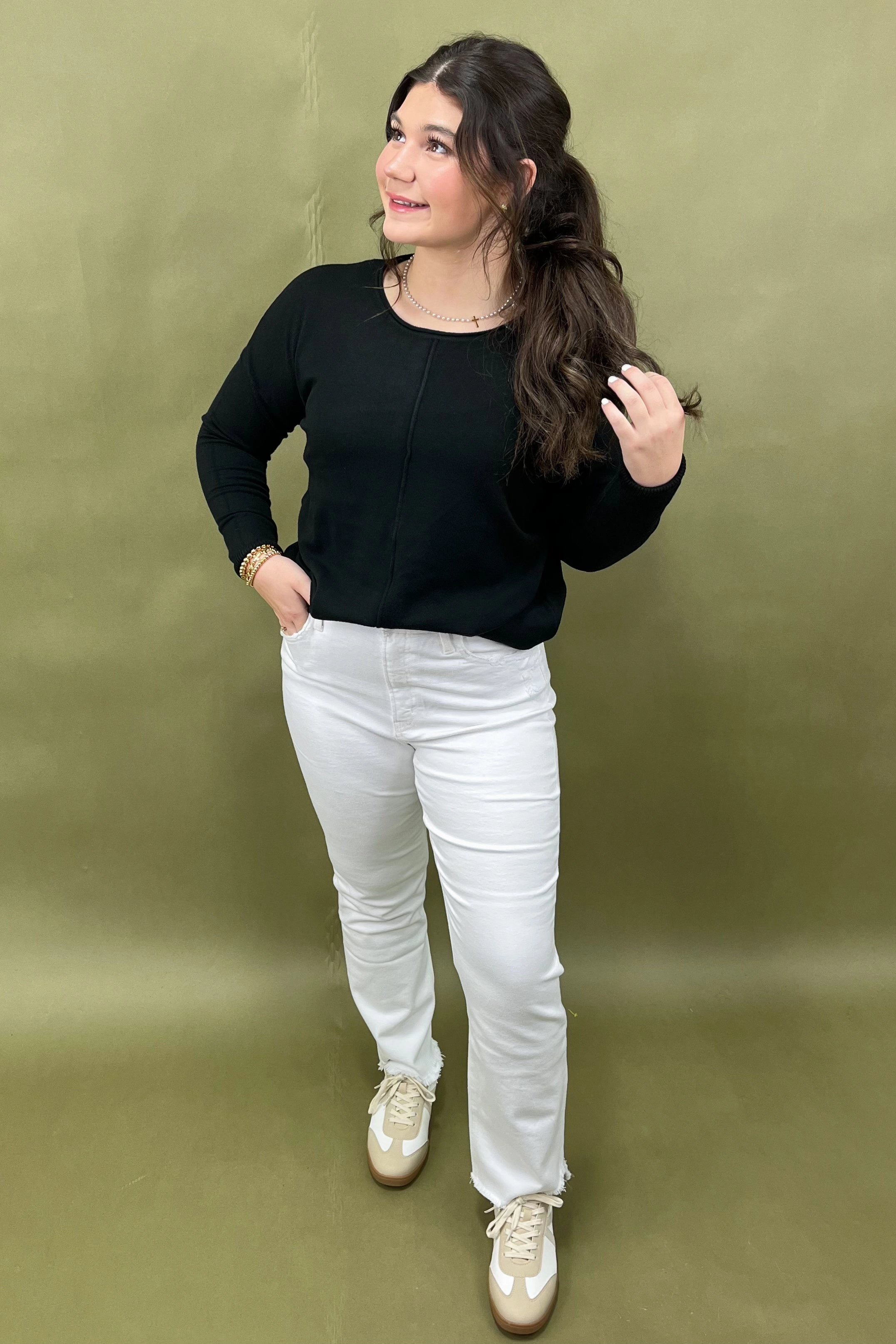 Fray Resistant Edges Everyday Muse Top