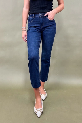 Rubberized Hem Soft Design The Emery Mid-Rise Jean