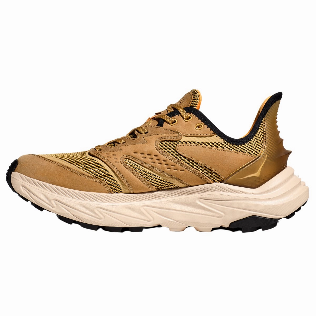 Temperature Regulating Liner Odor Control Fabric Hoka One One Men's Anacapa 2 Freedom Wheat/Oak