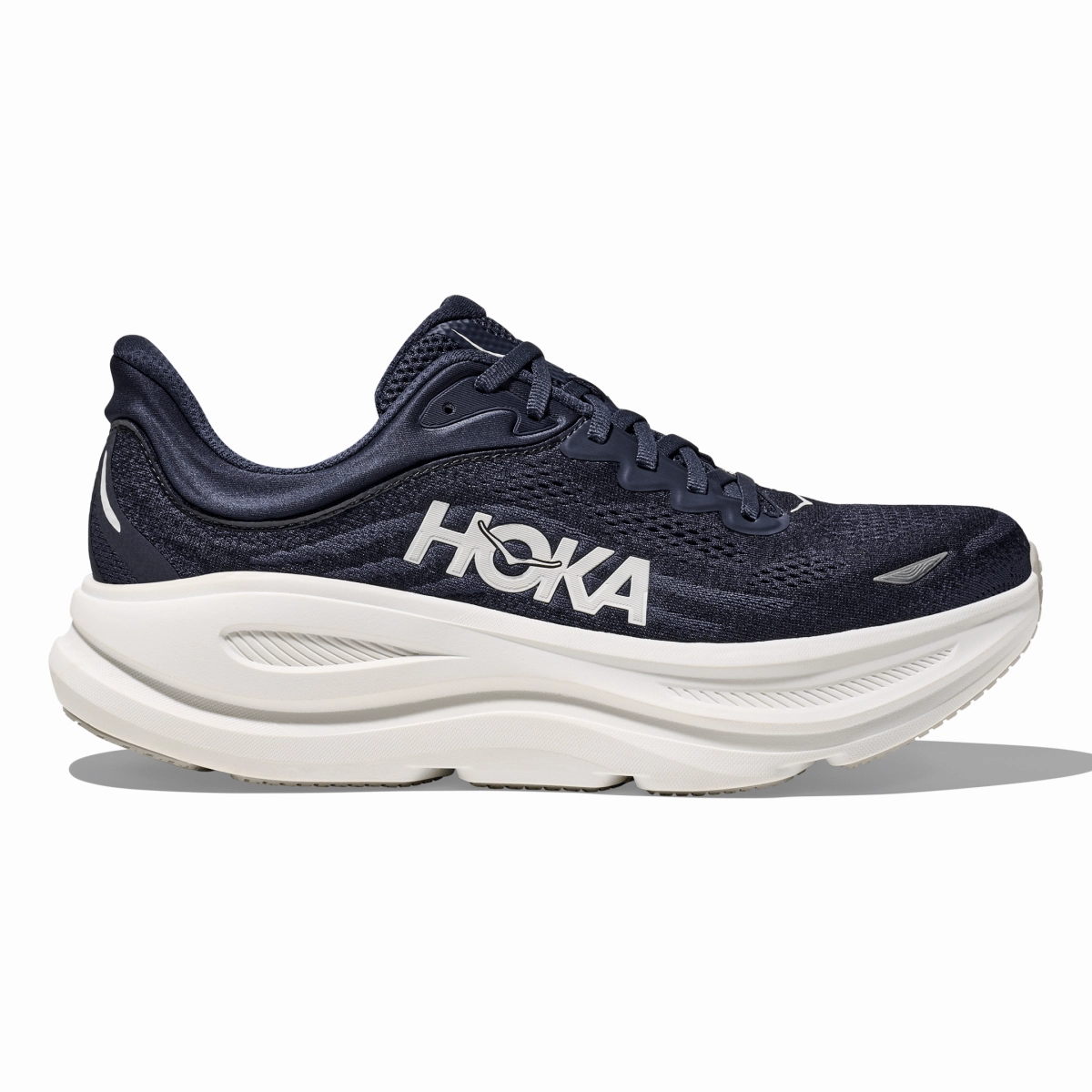 Hoka One One Men's Bondi 9 Varsity Navy/White Neutral Stability