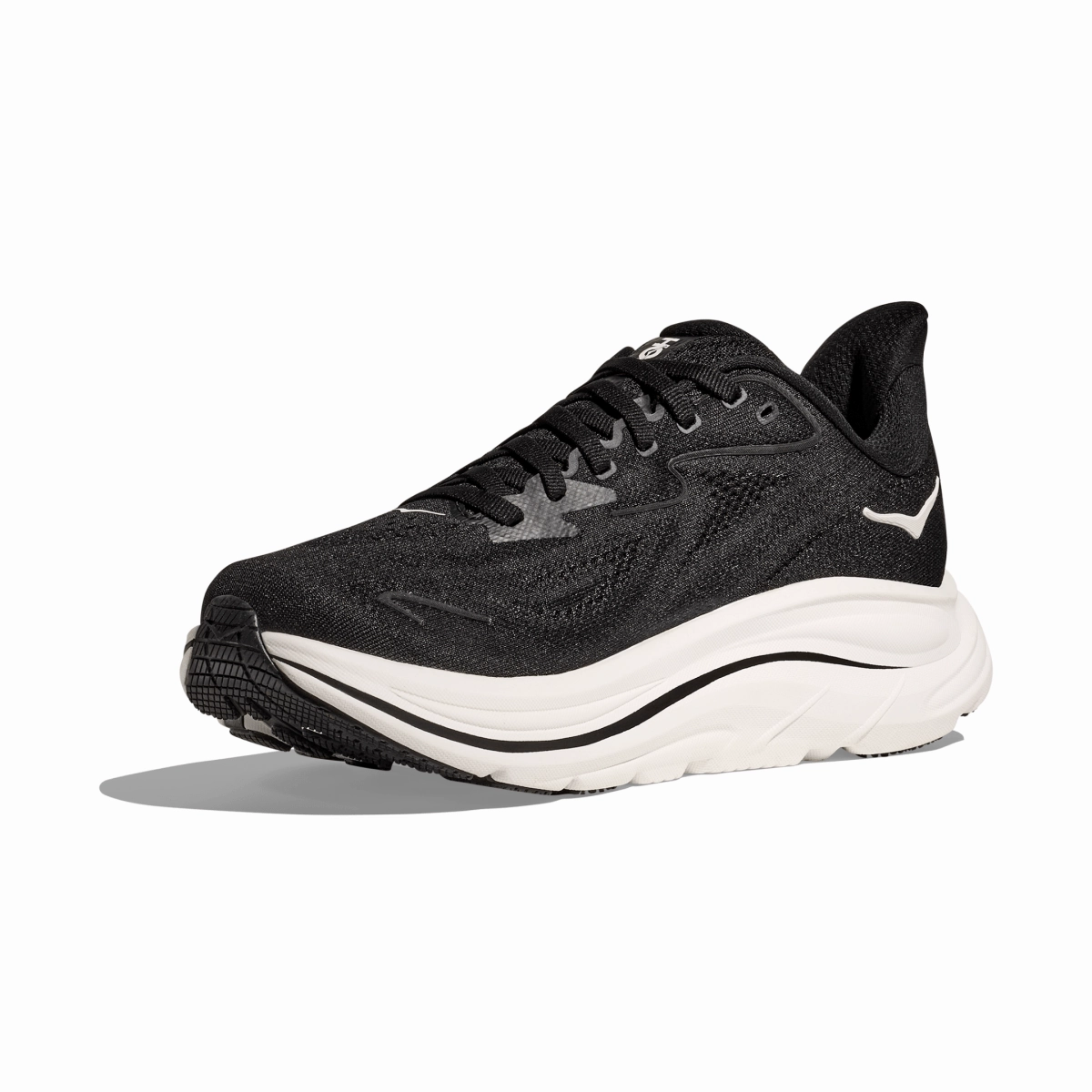 Shock Ride Hoka One One Men's Clifton 10 Black/White